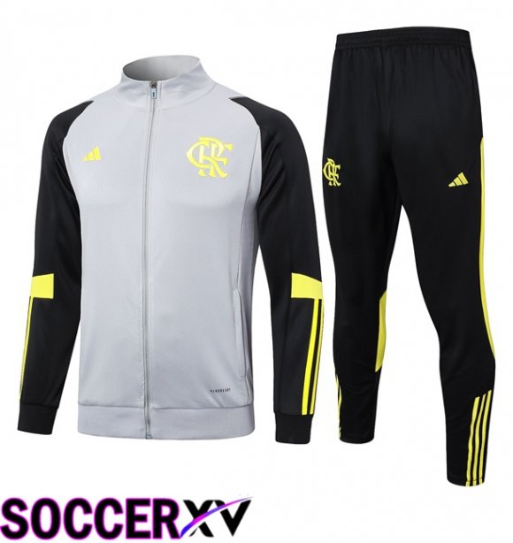 Flamengo Training Jacket Suit Grey 2024/2025