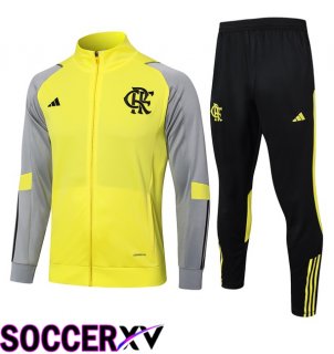 Flamengo Training Jacket Suit Yellow 2024/2025