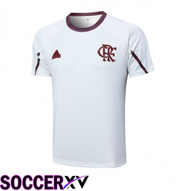 Flamengo Training T Shirt White 2024/2025