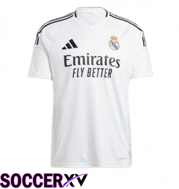 Real Madrid Home Soccer Jersey White 2024/2025