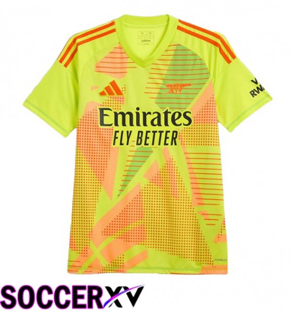 Arsenal Goalkeeper Soccer Jersey Green 2024/2025