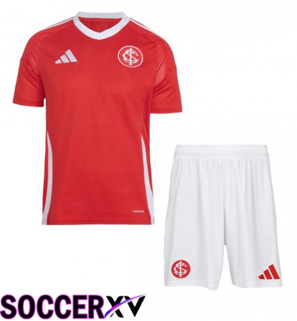 Soccer Jersey SC Internacional Kids Home Red 2025/2026