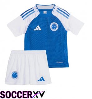 Soccer Jersey Cruzeiro EC Kids Home Blue 2025/2026