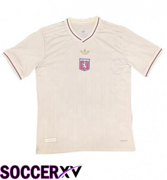 Soccer Jersey lyon OL Édition 75e Anniversaire Yellow 2025/2026