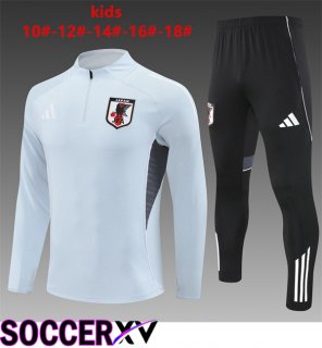 kit Training Tracksuit Japan Kids Grey 2025/2026