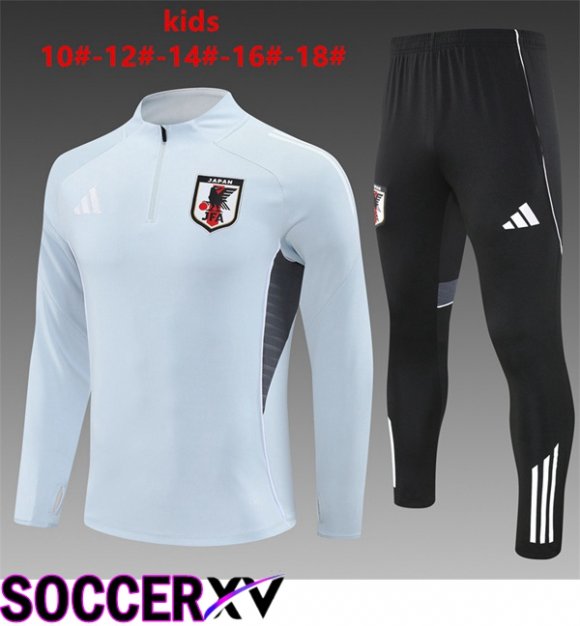 kit Training Tracksuit Japan Kids Grey 2025/2026
