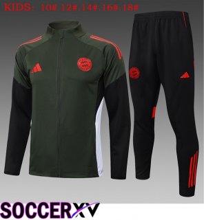 kit Training Tracksuit - Training Jacket Bayern Munich Kids Green 2025/2026