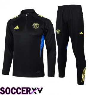kit Training Tracksuit Manchester United Black 2025/2026