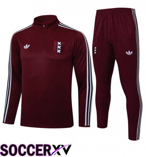 kit Training Tracksuit AFC Ajax Red 2025/2026