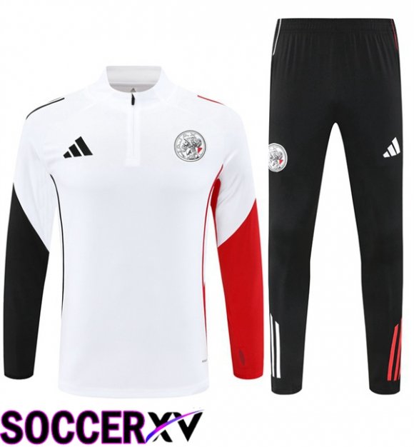 kit Training Tracksuit AFC Ajax White 2025/2026