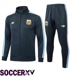kit Training Tracksuit - Training Jacket Argentina Grey 2025/2026