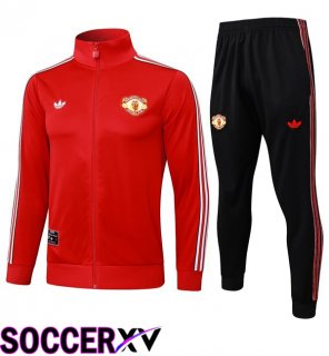 kit Training Tracksuit - Training Jacket Manchester United Red 2025/2026