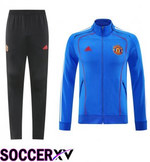 kit Training Tracksuit - Training Jacket Manchester United Blue 2025/2026