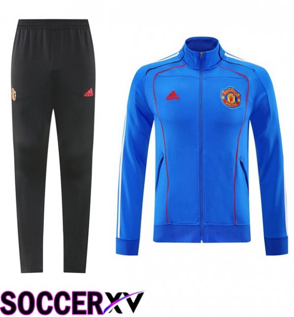 kit Training Tracksuit - Training Jacket Manchester United Blue 2025/2026