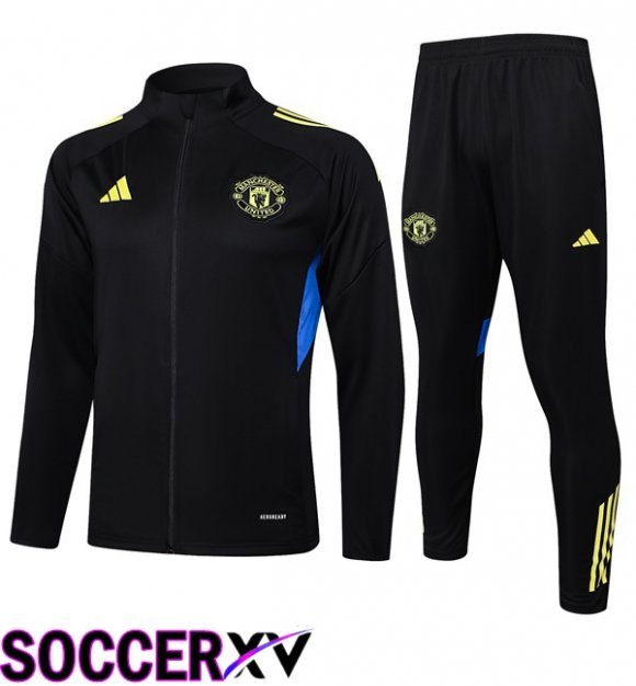 kit Training Tracksuit - Training Jacket Manchester United Black 2025/2026