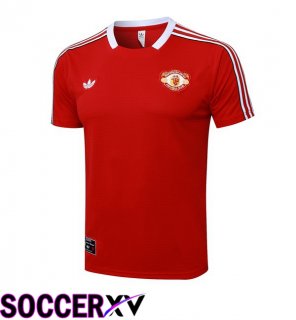 Training T Shirt Manchester United Red 2025/2026
