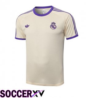 Training T Shirt Real Madrid Yellow 2025/2026