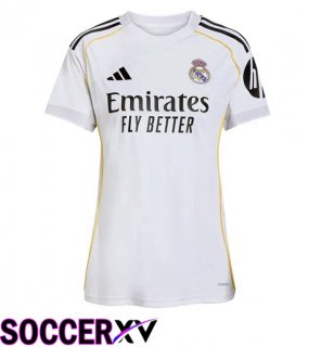 Soccer Jersey Real Madrid Women Home White 2025/2026