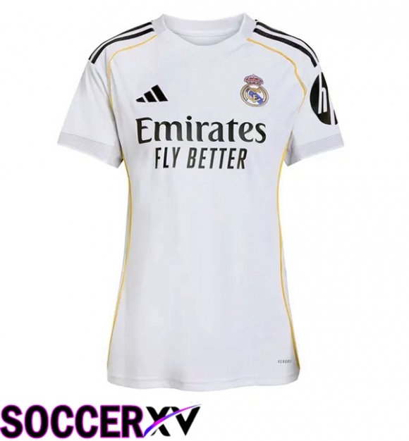 Soccer Jersey Real Madrid Women Home White 2025/2026