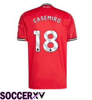 Soccer Jersey Manchester United (CASEMIRO 18) Home Red 2025/2026