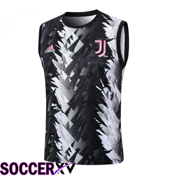 Juventus Soccer Vest Black White 2023/2024