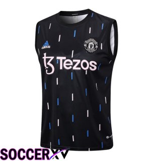 Manchester United Soccer Vest Black 2023/2024