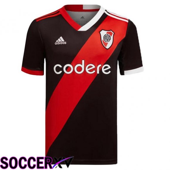 River Plate Soccer Jersey Third Black Red 2023/2024