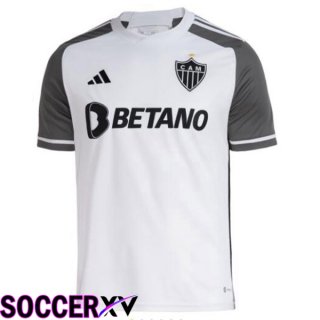 Atletico Mineiro Soccer Jersey Away White Grey 2023/2024