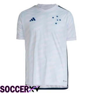 Cruzeiro EC Soccer Jersey Away White 2023/2024