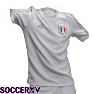 Italy Soccer Jersey 125th Anniversary Edition White 2023/2024