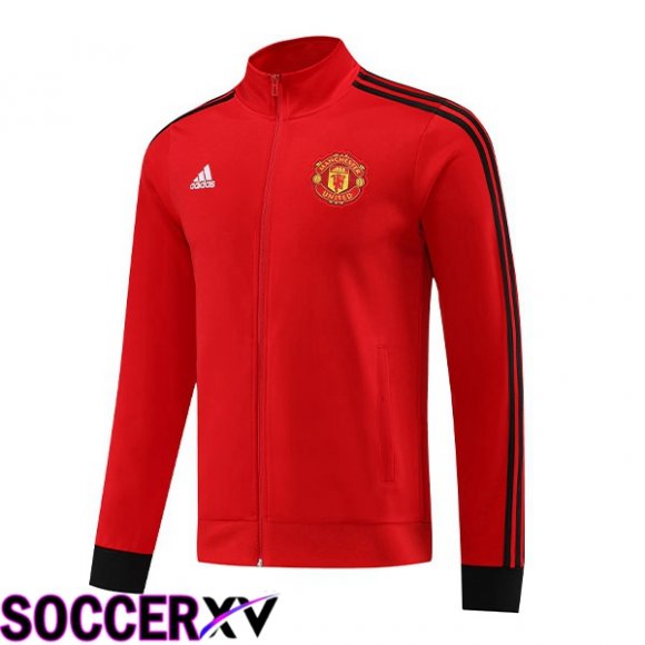 Manchester United Training Jacket Red 2023/2024