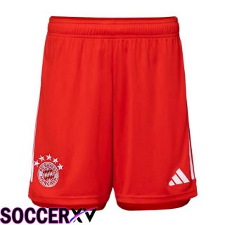 Bayern Munich Soccer Shorts Home Red 2023/2024