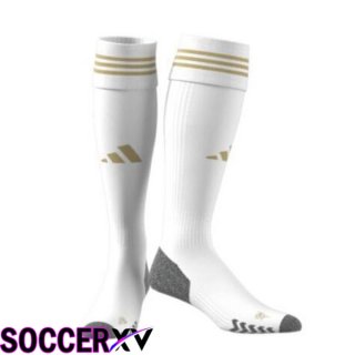 Lyon OL Soccer Socks Home White 2023/2024