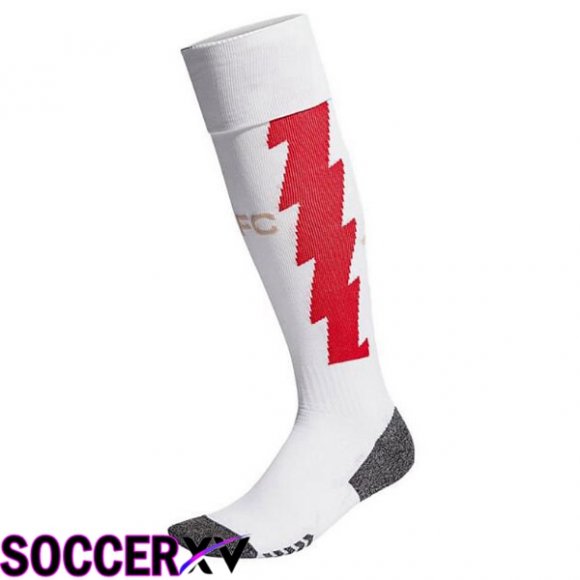 Arsenal Soccer Socks Home White 2023/2024