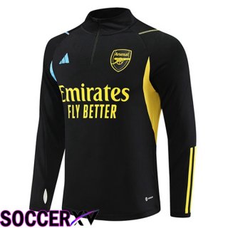 Arsenal Training Sweatshirt Black 2023/2024