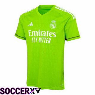 Real Madrid Goalkeeper Soccer Jersey Green 2023/2024