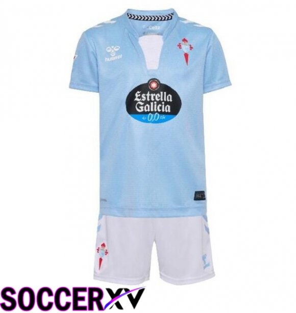 Celta Vigo Kids Home Soccer Jersey Blue 2024/2025