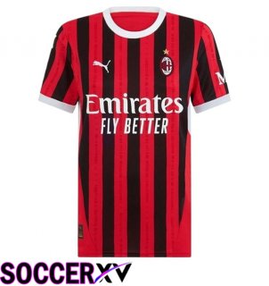 AC Milan Women Home New Soccer Jersey 2024/2025