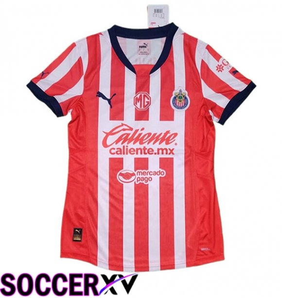 CD Guadalajara Women Home Soccer Jersey 2024/2025