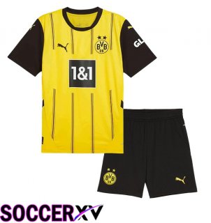 Dortmund BVB Kids Home Soccer Jersey Yellow 2024/2025