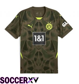 Dortmund BVB Goalkeeper Soccer Jersey Green 2024/2025