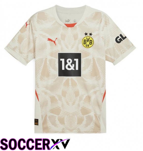 Dortmund BVB Goalkeeper Soccer Jersey Yellow 2024/2025