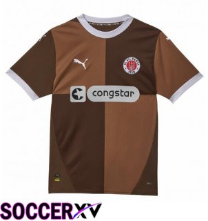 FC St. Pauli Home Soccer Jersey Yellow 2024/2025