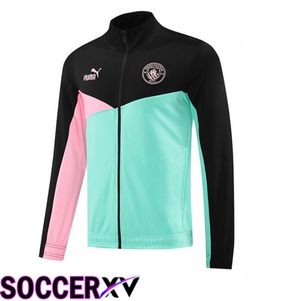 Manchester City Training Jacket Pink Green 2024/2025