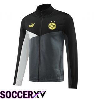 Dortmund BVB Training Jacket Black Grey 2024/2025