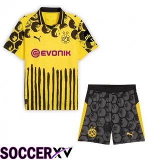 Soccer Jersey Dortmund BVB Club World Cup Kids Home Yellow Black 2025/2026