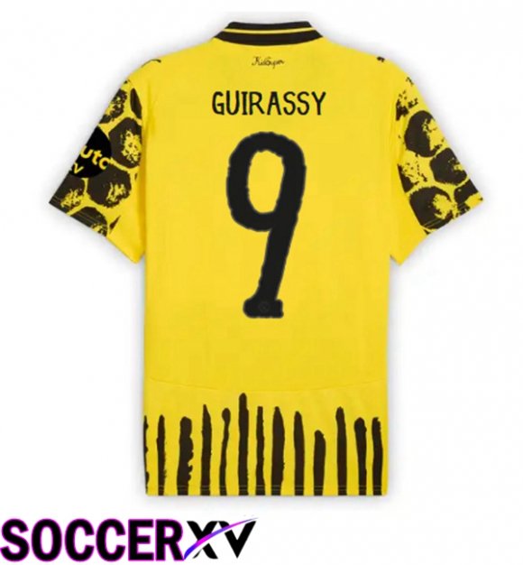 Soccer Jersey Dortmund BVB Club World Cup (Guirassy 9) Home Yellow Black 2025/2026