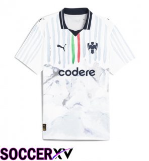 Soccer Jersey CF Monterrey Club World Cup Away White 2025/2026