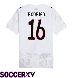 Soccer Jersey Manchester City Club World Cup (Rodrigo 16) Home White 2025/2026