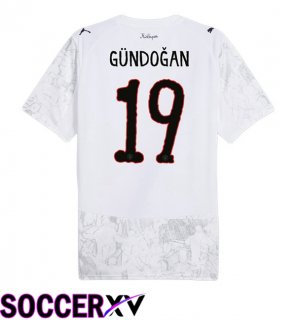 Soccer Jersey Manchester City Club World Cup (Ilkay Gündoğan 19) Home White 2025/2026